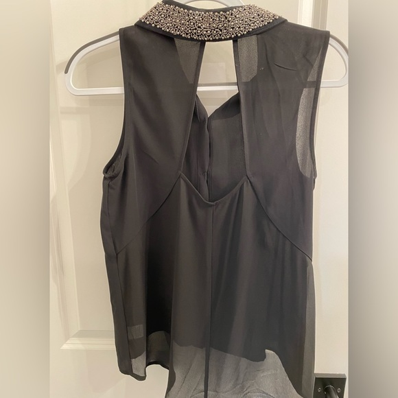 Chloe K Beaded Collar Top - Picture 2 of 3